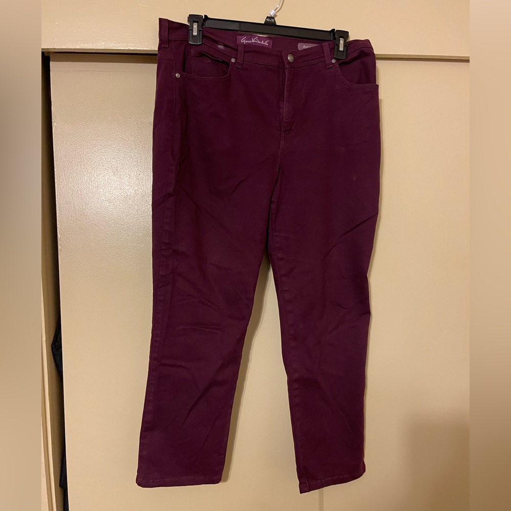 Womens Jeans Plum Gloria Vanderbilt